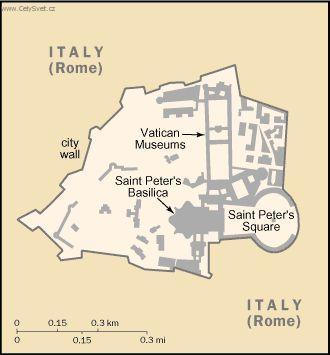 Foto: Vatik�n-politick� mapa